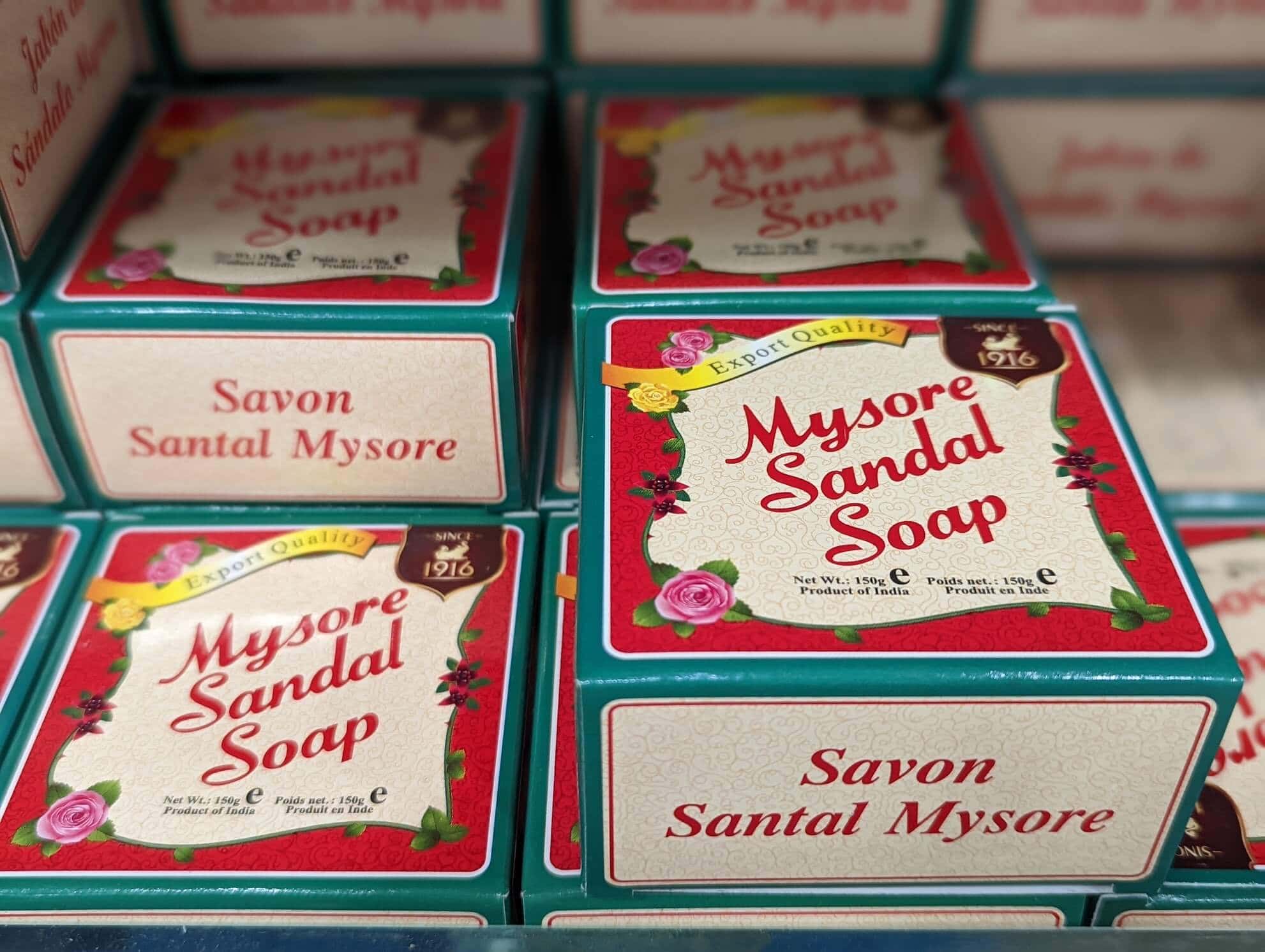 マイソールサンダルソープ（Mysore Sandal Soap）